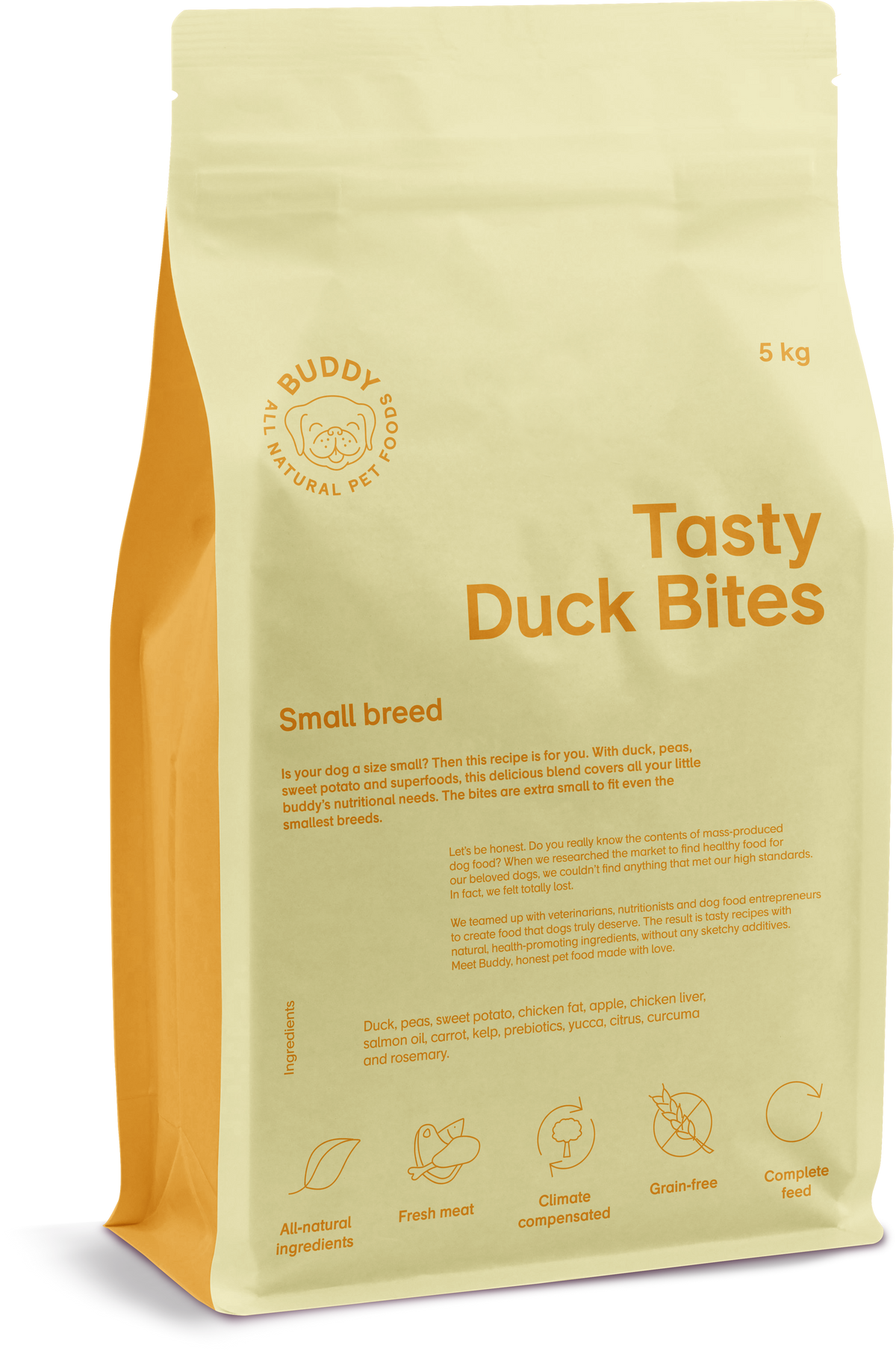 Tasty Duck Bites 5 kg