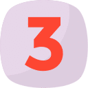 three three
